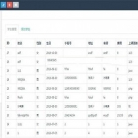 最新Thinkphp响应式学生信息后台管理系统源码